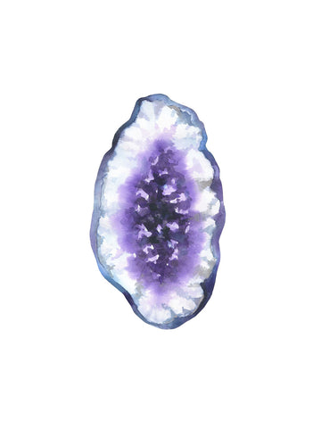 Purple Mineral -  Ann Solo - McGaw Graphics