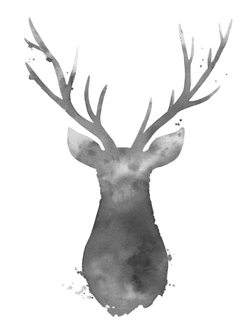 Grey Deer -  Ann Solo - McGaw Graphics
