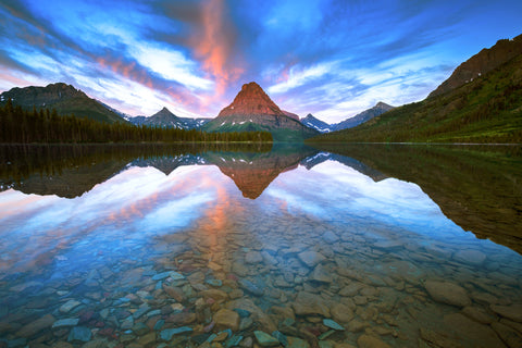 Two Medicine Lake, Glacier National Park -  Jason Savage - McGaw Graphics