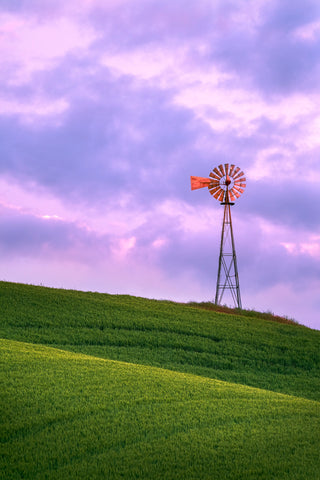 Windmill, Palouse, Washington -  Jason Savage - McGaw Graphics