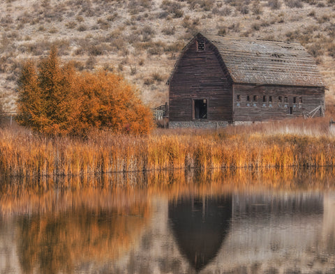 Peaceful Reflection -  Norm Stelfox - McGaw Graphics