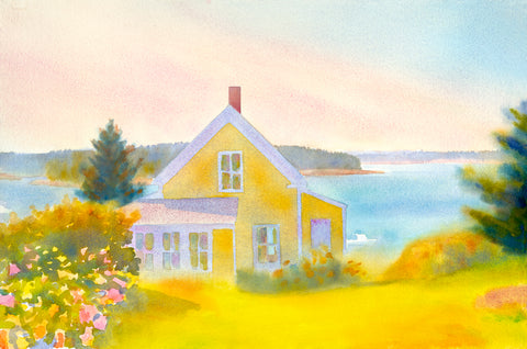 Yellow House, Summer Afternoon