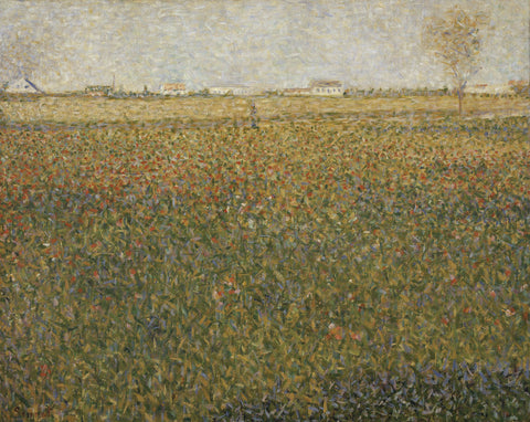 La Luzerne, Saint-Denis, 1885 -  Georges Seurat - McGaw Graphics