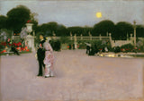 In the Luxembourg Gardens, 1879 -  John Singer Sargent - McGaw Graphics