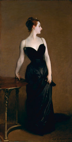 Madame X (Madame Pierre Gautreau), 1883 -  John Singer Sargent - McGaw Graphics