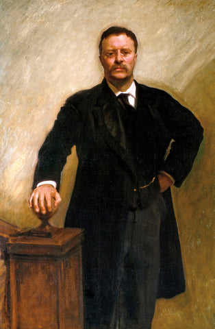 Theodore Roosevelt, 1903 -  John Singer Sargent - McGaw Graphics