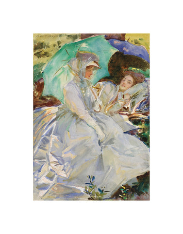 Simplon Pass: Reading, about 1911 -  John Singer Sargent - McGaw Graphics