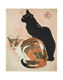Two Cats, 1894 -  Theophile-Alexandre Steinlen - McGaw Graphics