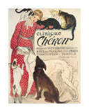 Clinique Cheron -  Theophile-Alexandre Steinlen - McGaw Graphics