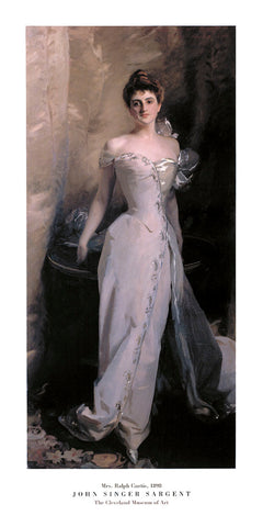 Mrs. Ralph Curtis, 1898 -  John Singer Sargent - McGaw Graphics