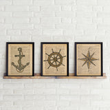 Nautical Series - Ship Wheel -  Sparx Studio - McGaw Graphics