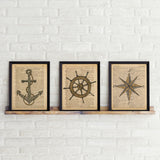 Nautical Series - Ship Wheel -  Sparx Studio - McGaw Graphics