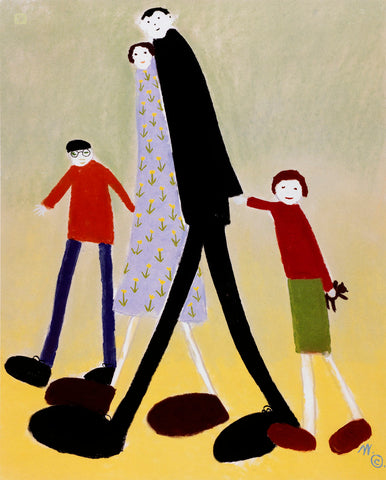 The Family -  Mackenzie Thorpe - McGaw Graphics