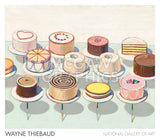 Cakes, 1963 -  Wayne Thiebaud - McGaw Graphics