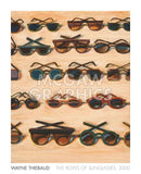 Five Rows of Sunglasses, 2000 -  Wayne Thiebaud - McGaw Graphics