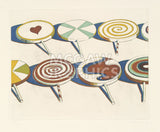 Big Suckers, 1971 -  Wayne Thiebaud - McGaw Graphics