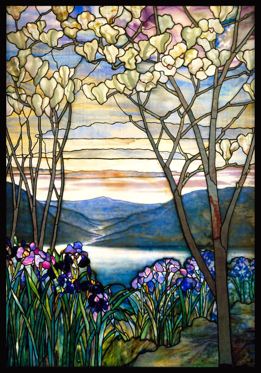 Metropolitan Museum of Art Louis C. Tiffany Iris Scarf, Iris