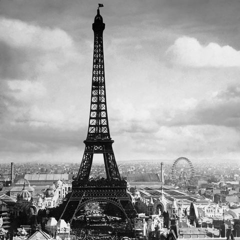 The Eiffel Tower, Paris France, 1897 -  Jerry Tavin - McGaw Graphics