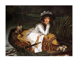 Lady in a Boat -  Jacques-Joseph Tissot - McGaw Graphics