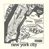 New York Map -  Urban Cricket - McGaw Graphics