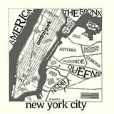 New York Map -  Urban Cricket - McGaw Graphics