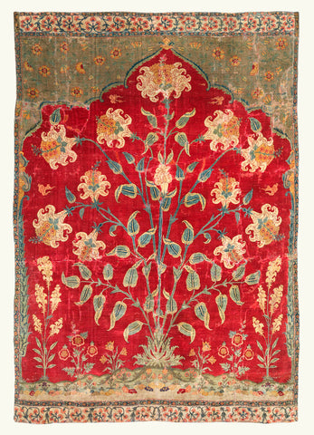 Fragment of a Saf Carpet, 1600-1650