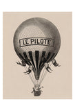 Le Pilote -  Vintage Reproduction - McGaw Graphics