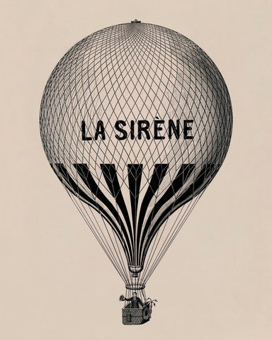 La Sirene -  Vintage Reproduction - McGaw Graphics