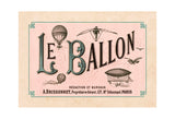 Le Ballon, ca. 1883 -  Vintage Reproduction - McGaw Graphics