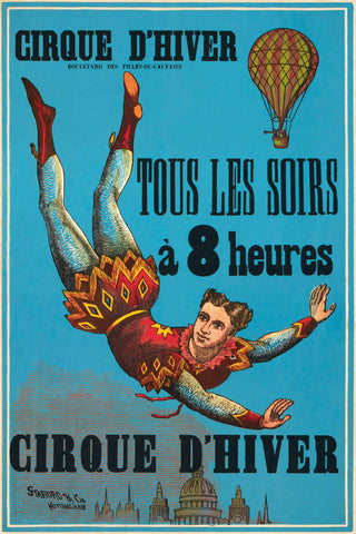 Cirque d’hiver -  Vintage Reproduction - McGaw Graphics
