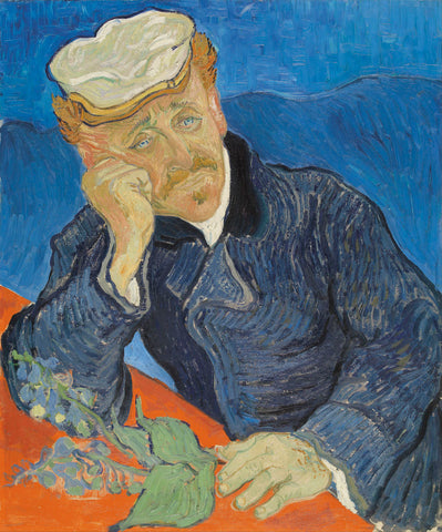 Dr. Paul Gachet, 1890 -  Vincent van Gogh - McGaw Graphics