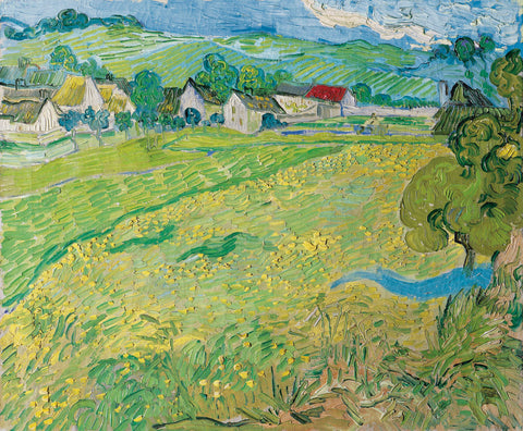 “Les Vessenots” in Auver, 1890 -  Vincent van Gogh - McGaw Graphics