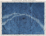 Astronomy Map Northern Constellations -  Vintage Reproduction - McGaw Graphics