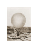 Mr. Henry Giffard’s Balloon at the Tuilleries, 1878 -  Vintage Photography - McGaw Graphics