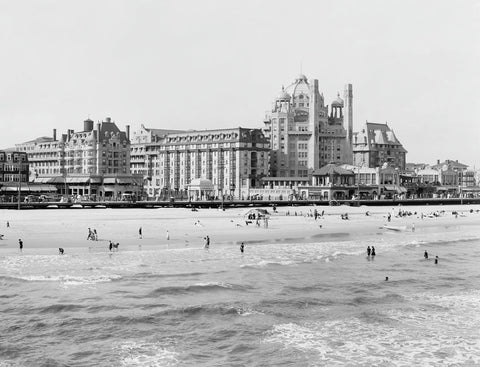 Hotels, Atlantic City, NJ -  Vintage Photography - McGaw Graphics