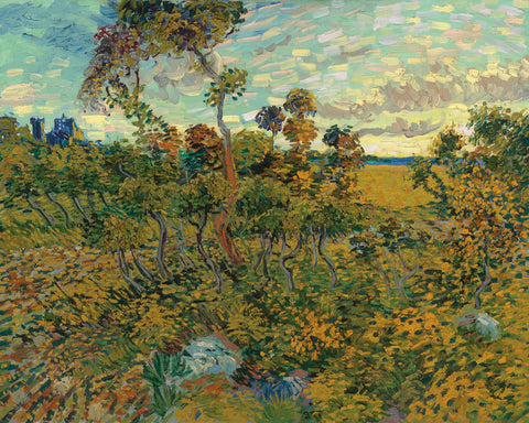 Sunset at Montmajour, 1888 -  Vincent van Gogh - McGaw Graphics