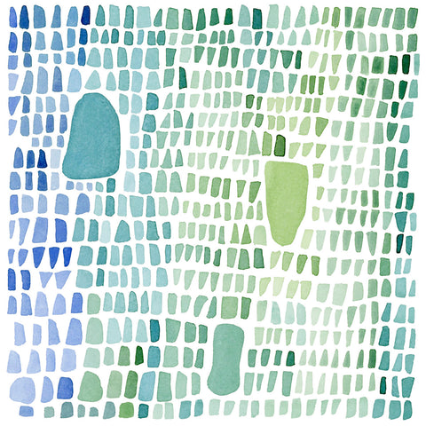 Series Sea Glass No. 1 -  Louise van Terheijden - McGaw Graphics