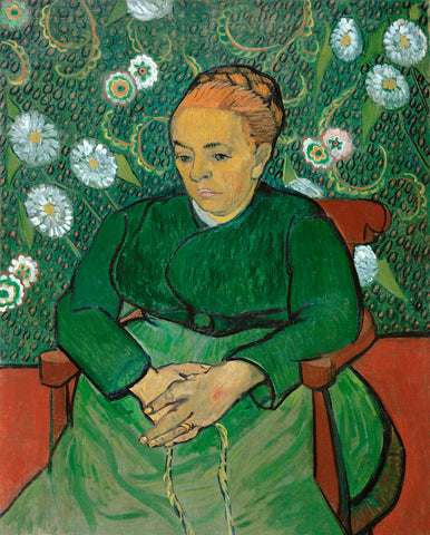 La Berceuse (Portrait of Madame Roulin), 1888-1889 -  Vincent van Gogh - McGaw Graphics