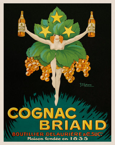 Cognac Briand -  Vintage Posters - McGaw Graphics