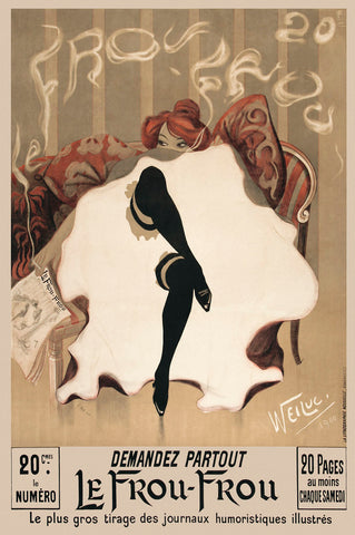 Le Frou-Frou -  Vintage Posters - McGaw Graphics