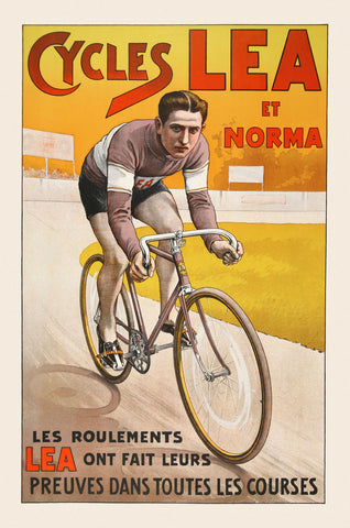 Cycles Lea et Norma -  Vintage Posters - McGaw Graphics