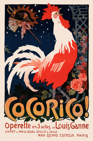 Cocorico! -  Vintage Posters - McGaw Graphics