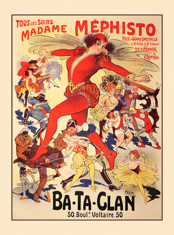 Madame Mephisto -  Vintage Posters - McGaw Graphics