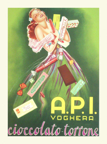 A.P.I. Voghera -  Vintage Posters - McGaw Graphics