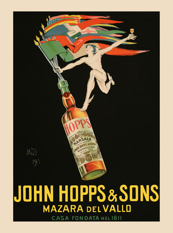 John Hopps & Sons Mazara del Vallo -  Vintage Posters - McGaw Graphics