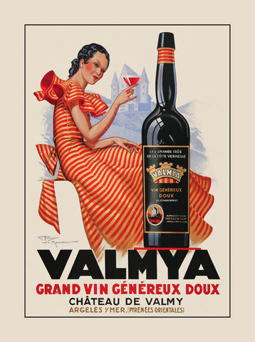 Valmya -  Vintage Posters - McGaw Graphics