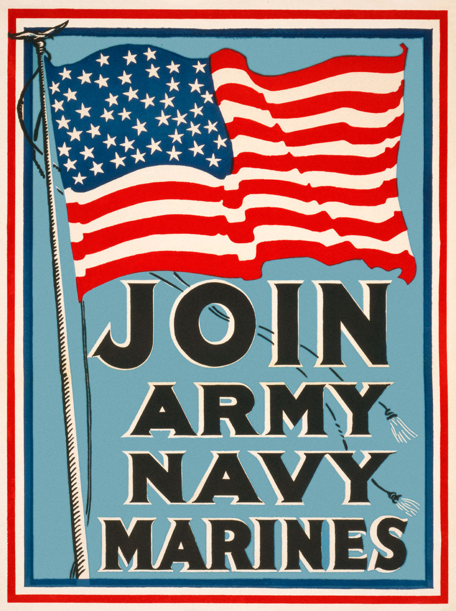 Join Army, Navy, Marines | McGaw Graphics