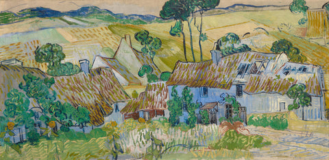 Farm near Auvers, 1890 -  Vincent van Gogh - McGaw Graphics