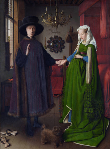 The Arnolfini Portrait, 1434 -  Jan Van Eyck - McGaw Graphics