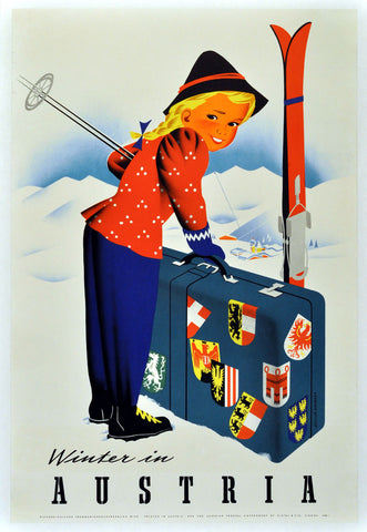 Winter in Austria -  Vintage Sophie - McGaw Graphics